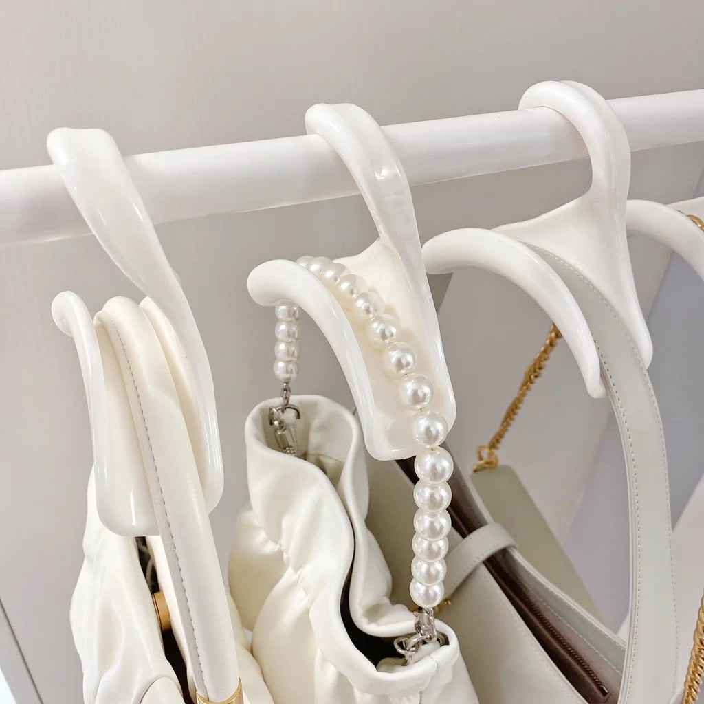 Turn Your Closet Into a Luxury Space ✨ – 10PCS Handbag, Hat & Accessory Organizer Rack”