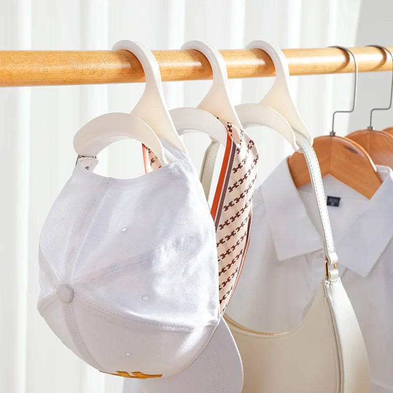Turn Your Closet Into a Luxury Space ✨ – 10PCS Handbag, Hat & Accessory Organizer Rack”
